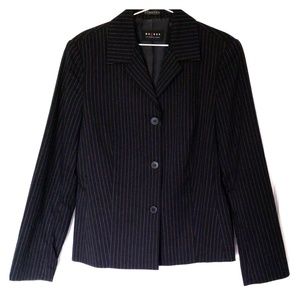 Pinstripe blazer jacket by Axcess by Liz Claiborne